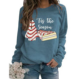 TitleTis The Season Sweat-shirt en forme d'arbre de Noël pour femme