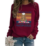 Women I Just Baked You Some Shut The Fucupcakes Sweatshirt