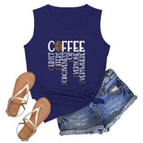 Women Coffee Religious Tank Tops Christ Offers Forgiveness for Everyone Everywhere Shirt