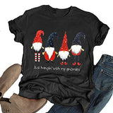 Women Hangin' with My Gnomies Sweatshirt Santa Shirt