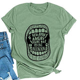 Women If You aren't Angry You're Not Paying Attention T-Shirt