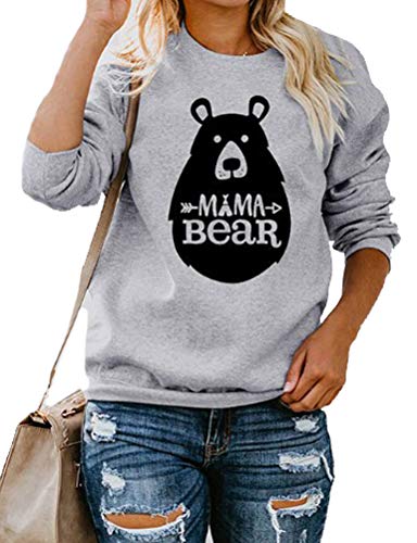 Sweat-shirt Maman Ours Femme