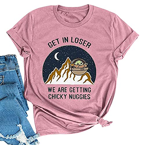 Entrez dans le perdant, nous obtenons un t-shirt vintage Chicky Nuggies pour femmes