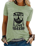 Women I Willie Love Beer T-Shirt