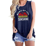 Débardeur Bring On The Sunshine pour femmes, chemise graphique Sunshine