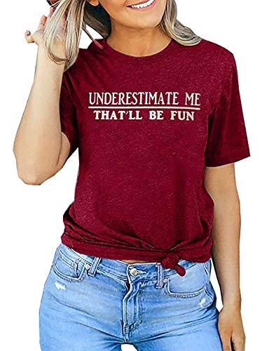 Women Long Sleeve Underestimate Me That'll Be Fun Sweatshirt