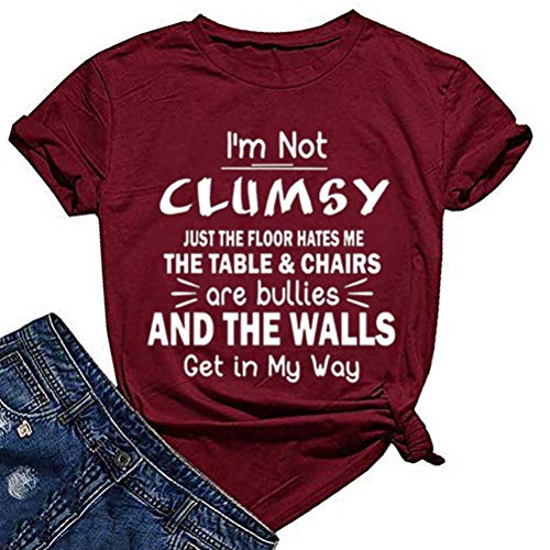 Women I'm Not Clumsy T-Shirt
