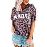 Women Madre Leopard T-Shirt Mama Shirt