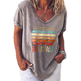 Women V-Neck Be Kind Shirt in a World Where You can Be Anything Be Kind T-Shirt