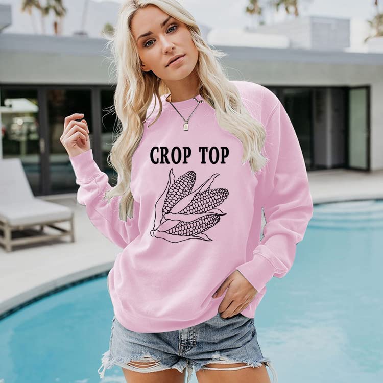 Farm Crop Corn Sweatshirt Long Sleeve Gift Shirt