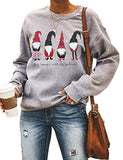 Women Hangin' with My Gnomies Sweatshirt Santa Shirt