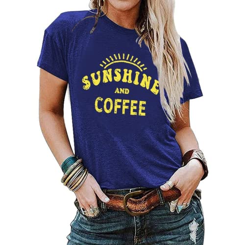 Chemise t-shirts soleil et café