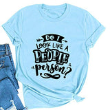 Do I Look Like A Fucking People Person Women T-Shirt Sarcastic Shirt
