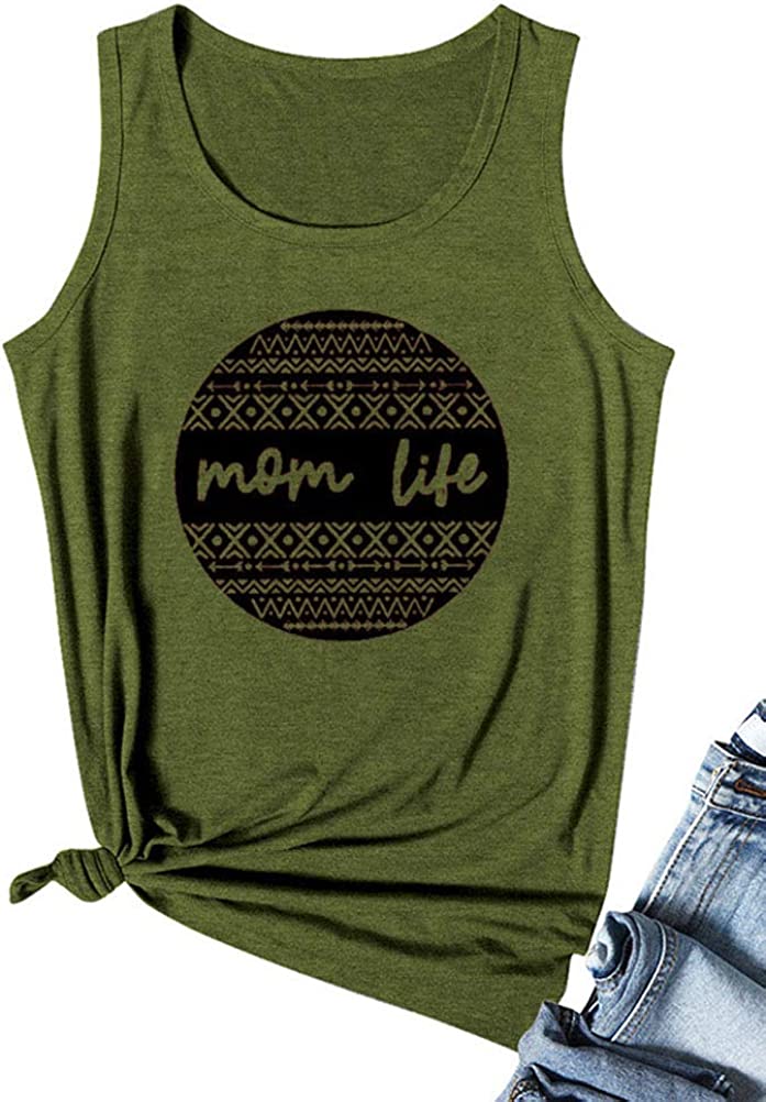 Débardeur Mom Life pour femmes, chemise Mom Life
