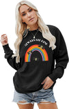 Bee Kind Sweatshirt Women Rainbow Gift Be Kind Shirt