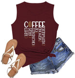 Women Coffee Religious Tank Tops Christ Offers Forgiveness for Everyone Everywhere Shirt