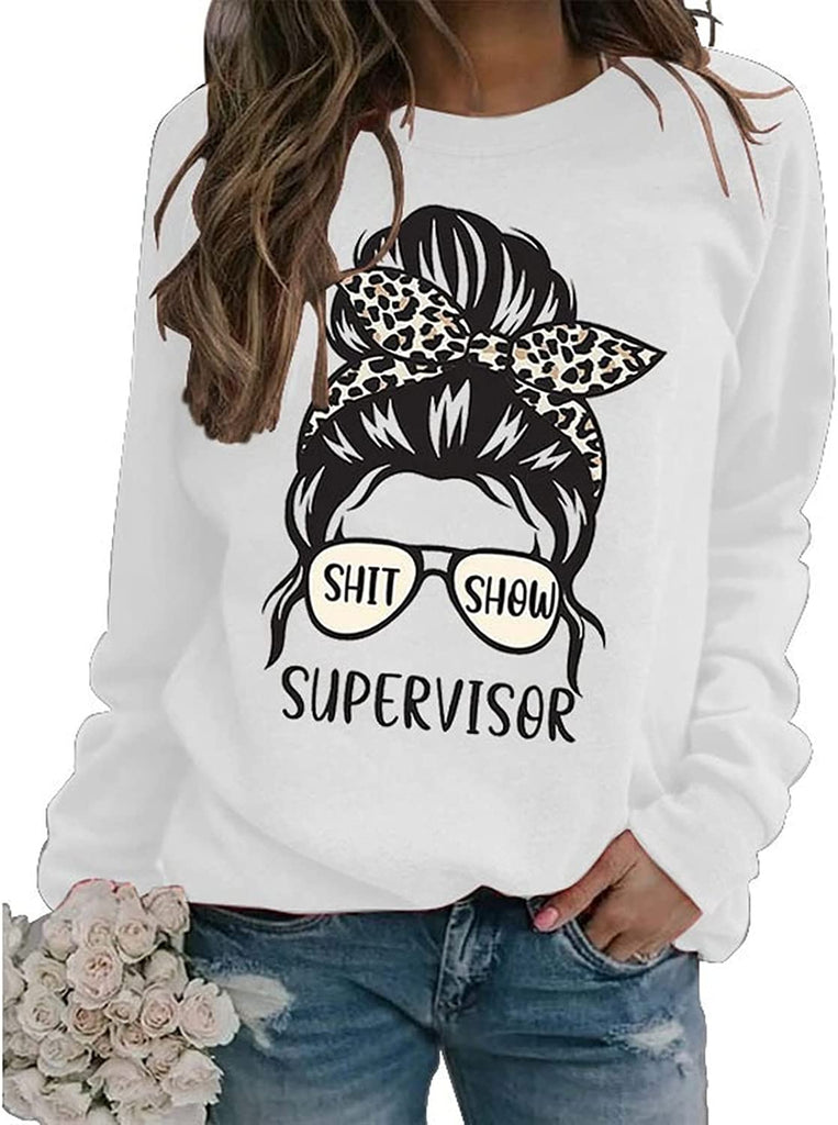 Women Funny Mom Sweatshirt Shirt
