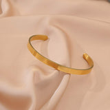 Bracelets à manchette ouverte pour femmes, bijoux de bras d'amitié en acier inoxydable, gravure personnalisée du nom et de la Date pour maman et fille, 6mm