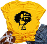 Women Melanin Graphic T-Shirt Afro Woman T-Shirt