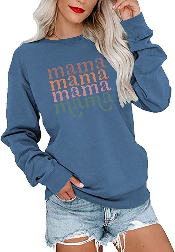 Chemise cadeau pour femme Mama Crewneck Sweatshirt