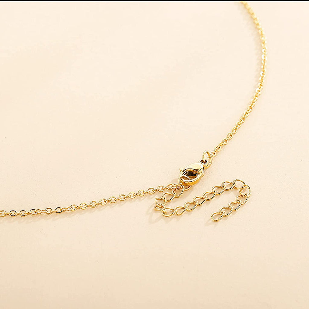 Collier pendentif Constellation plaqué or, horoscope, signe du zodiaque, breloques, pièces de monnaie réglables