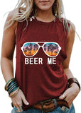 Débardeur Beer Me pour femme, chemise graphique Vintage Beer Me