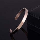 Bracelets à manchette ouverte pour femmes, bijoux de bras d'amitié en acier inoxydable, gravure personnalisée du nom et de la Date pour maman et fille, 6mm