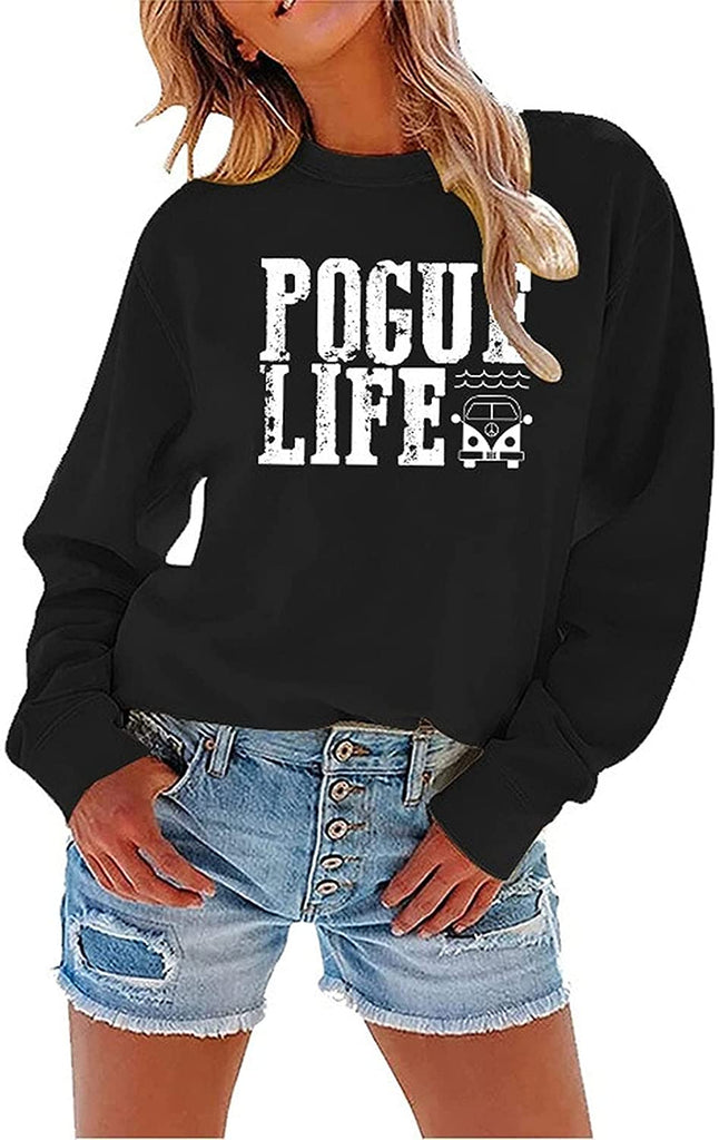 Women Long Sleeve Pogue Life Sweatshirt