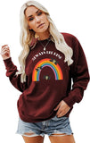 Bee Kind Sweatshirt Women Rainbow Gift Be Kind Shirt