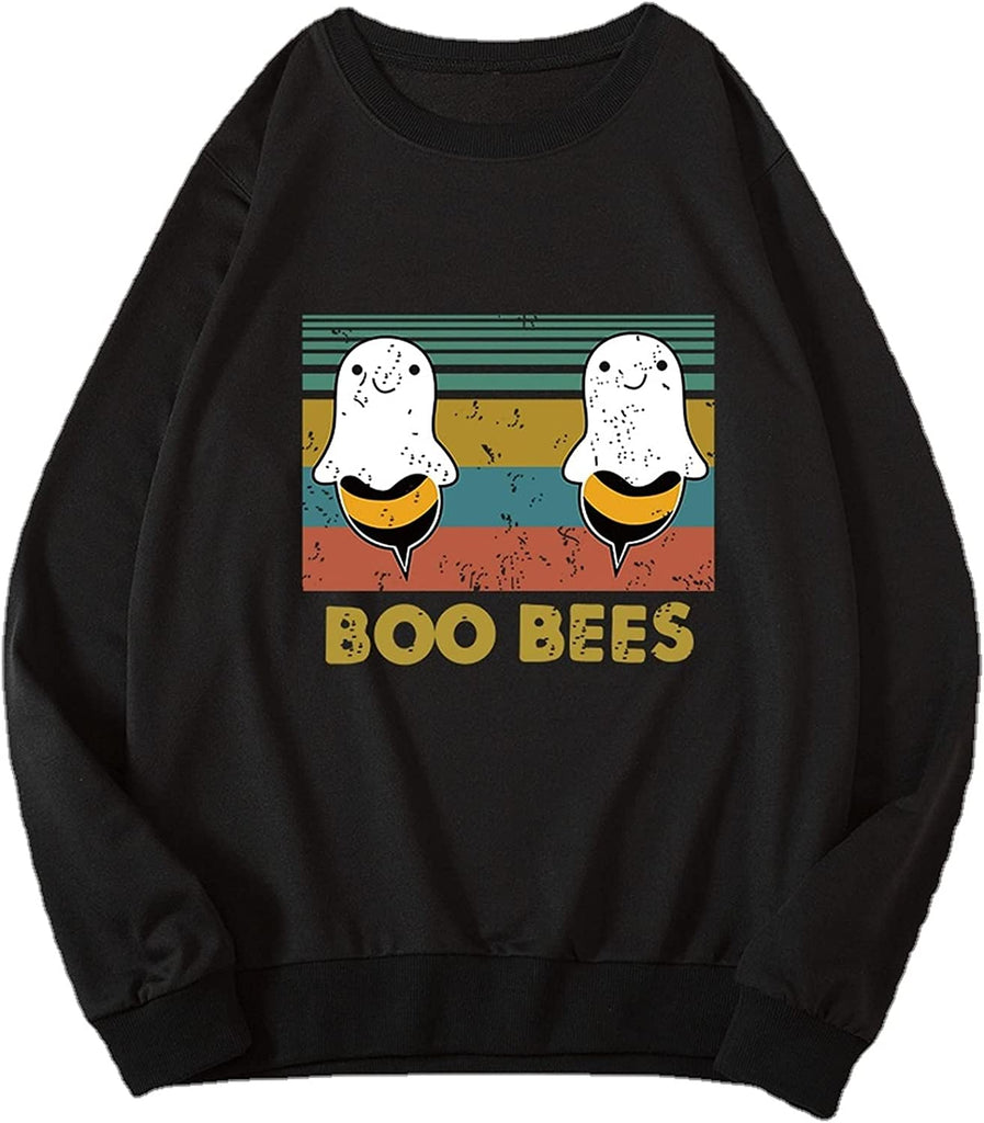 Sweat-shirt Boo Bees pour femmes, chemise drôle