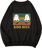 Sweat-shirt Boo Bees pour femmes, chemise drôle