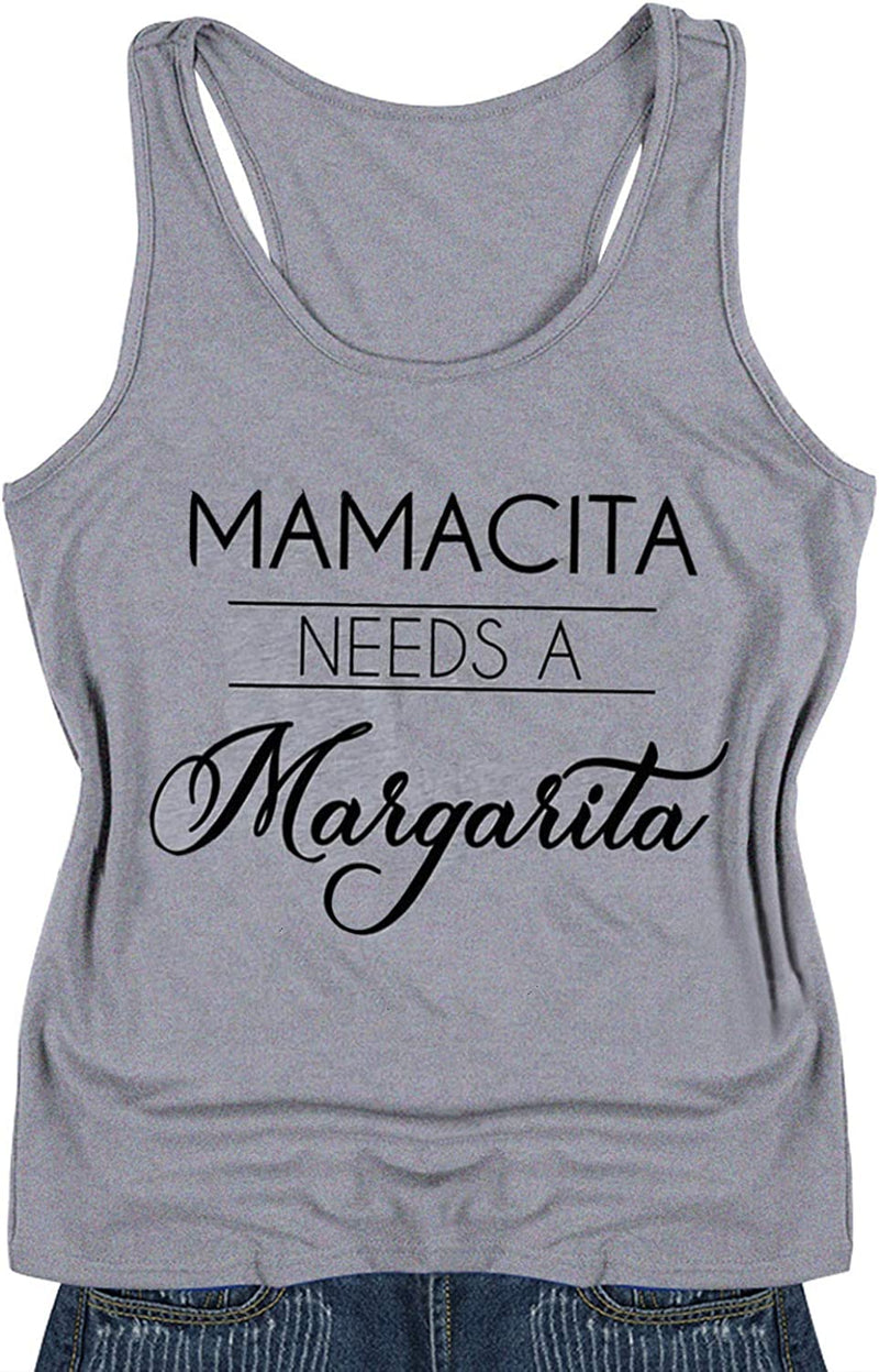 Débardeur coupe slim Mamacita Needs A Margarita pour femme