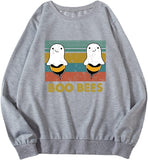Sweat-shirt Boo Bees pour femmes, chemise drôle