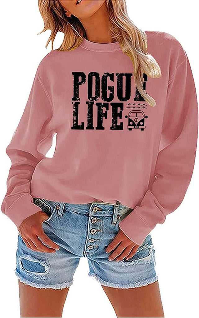 Women Long Sleeve Pogue Life Sweatshirt