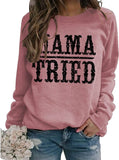 Sweat-shirt graphique Mama Tried pour femmes, chemise classique Country Legend