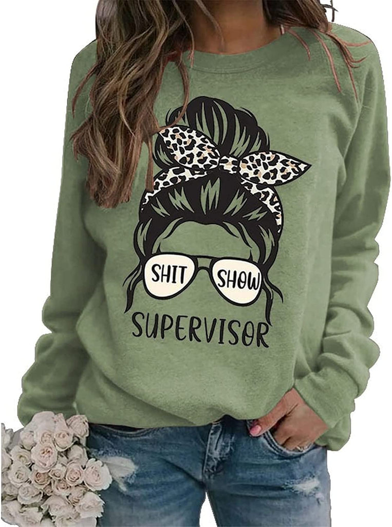 Women Funny Mom Sweatshirt Shirt