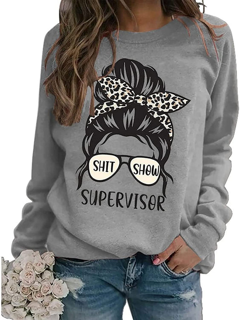 Women Funny Mom Sweatshirt Shirt