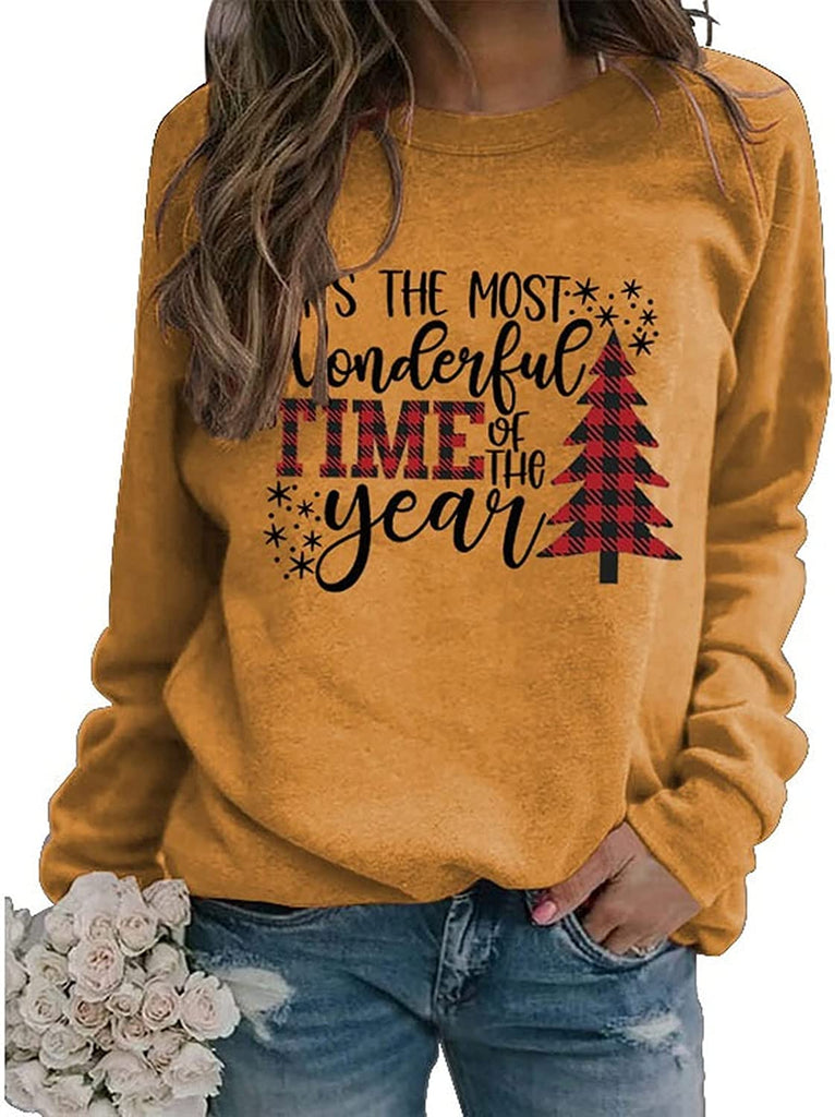 Women It's The Most Wonderful Time of The Year Christmas Sweatshirt