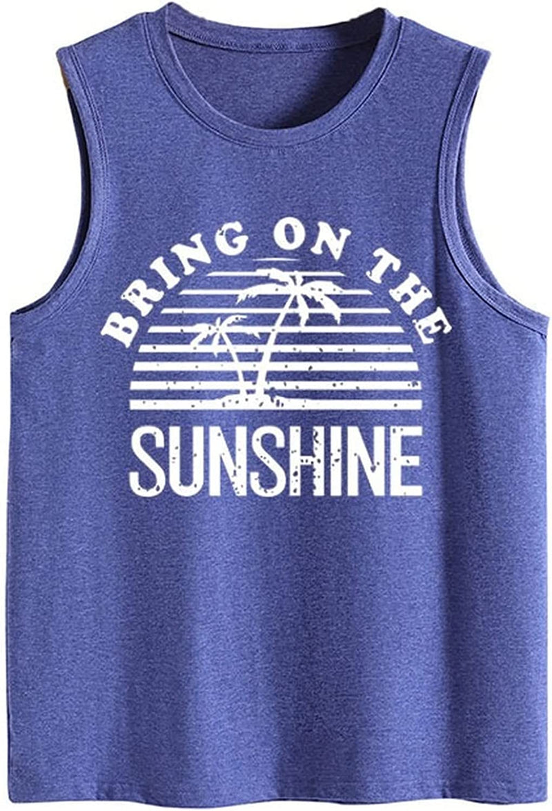 Tank Tops zum Thema Strand mit Sonnenschein für Frauen