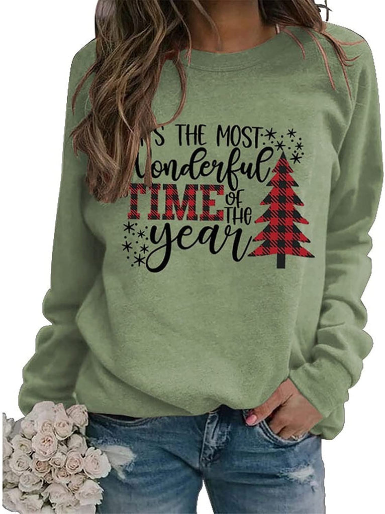 Women It's The Most Wonderful Time of The Year Christmas Sweatshirt