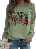 Women It's The Most Wonderful Time of The Year Christmas Sweatshirt