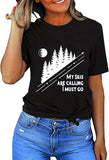 Women My Skis Are Calling I Must Go Sweatshirt Ski Shirt