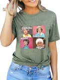 Women Long Sleeve Savage Classy Bougie Ratchet Sweatshirt Golden Girls Shirt