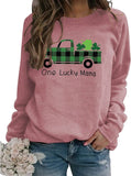 One Lucky Mama Sweatshirt Women St. Patrick's Day Tops