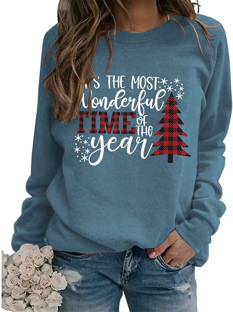 Women It's The Most Wonderful Time of The Year Christmas Sweatshirt
