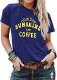Chemise t-shirts soleil et café