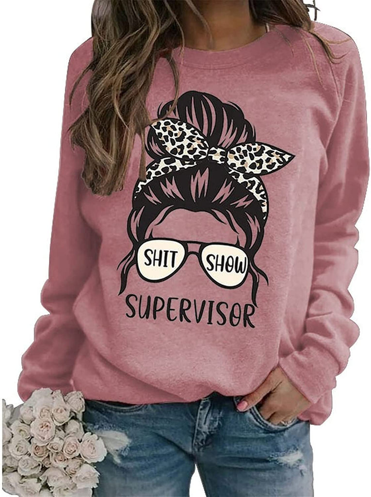 Women Funny Mom Sweatshirt Shirt