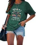 Chemise de maman de chien pour femmes, née pour être une maman de chien au foyer, obligée d'aller au travail