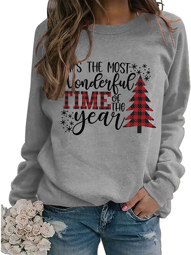 Women It's The Most Wonderful Time of The Year Christmas Sweatshirt