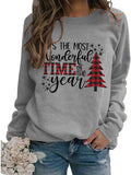 Women It's The Most Wonderful Time of The Year Christmas Sweatshirt